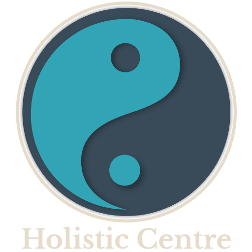 Holistic Centre logo light text transparent bg icon square