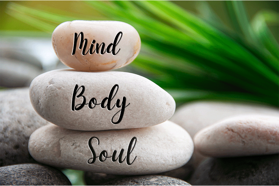 Mind Body Soul on stones Holistic Retreats Ireland